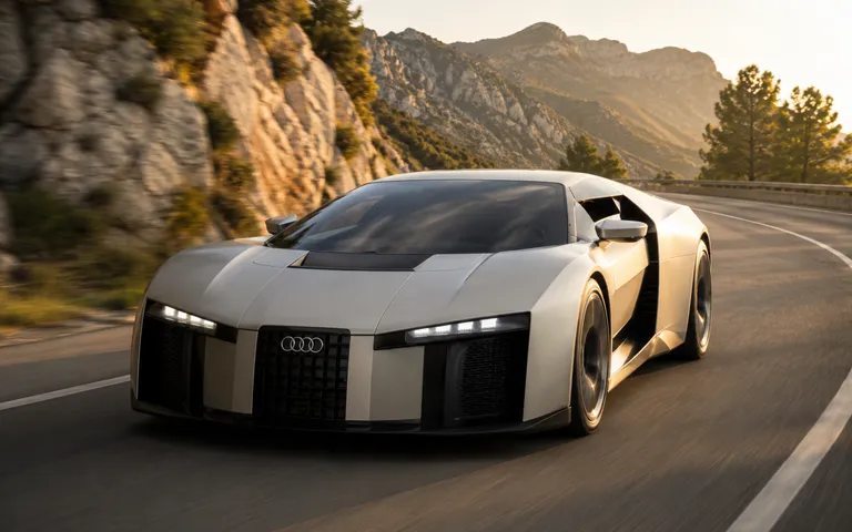 Audi Nuvolari: Audi's new hybrid supercar with about 1,000 hp Audi Nuvolari: Audi's new hybrid supercar with about 1,000 hp