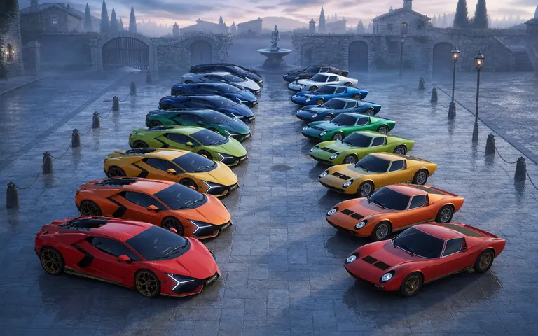 Lamborghini Revuelto Miura 60° Homage: 99 Cars Lamborghini Revuelto Miura 60° Homage: 99 Cars